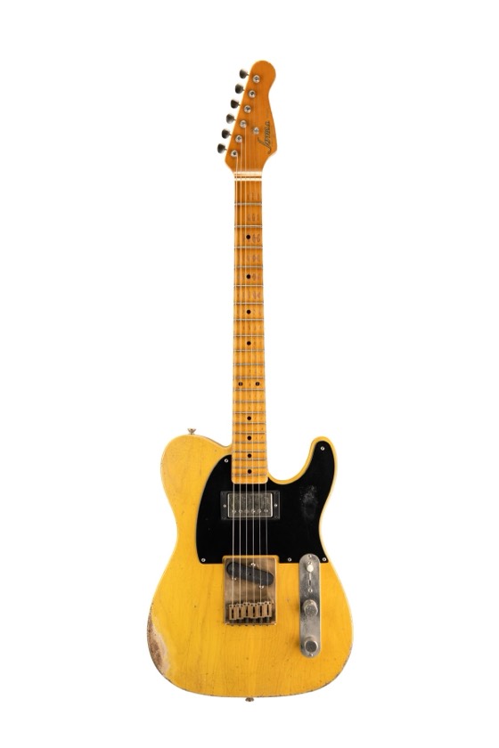 Telham Yellow Distressed