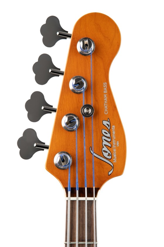 Chatham Red, Dark Headstock